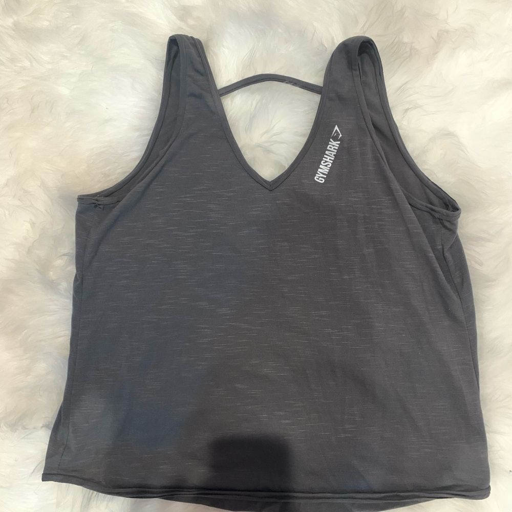 Gymshark grey tank top